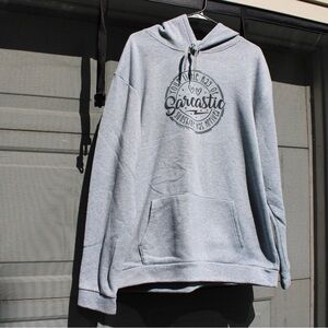 XXL Sarcastic Graphic Hoodie
